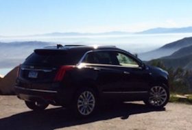 Cadillac XT5 in California