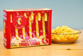 Mac And Cheese Candy Cane