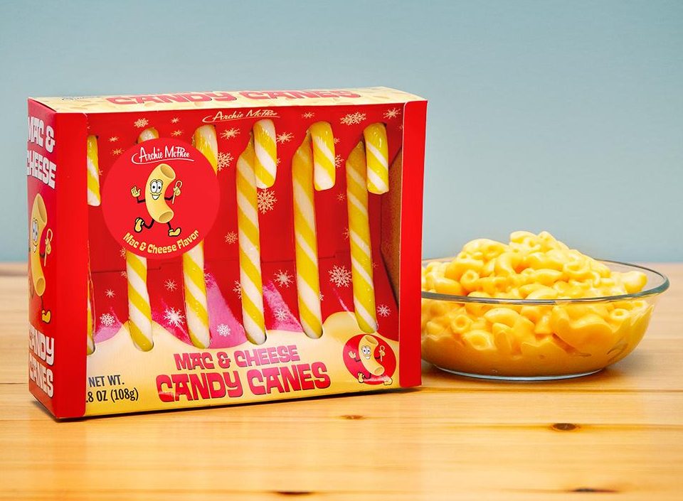 Mac And Cheese Candy Cane