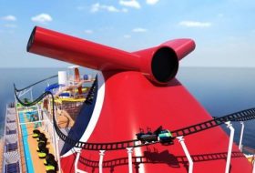 Carnival cruise roller coaster